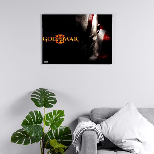 پوستر هومرو مدل فلزی طرح God of War کد PS508