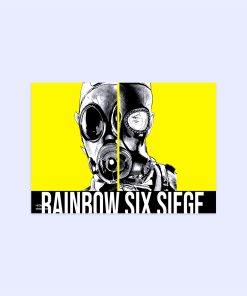پوستر هومرو مدل فلزی طرح Rainbow six siege کد PS668
