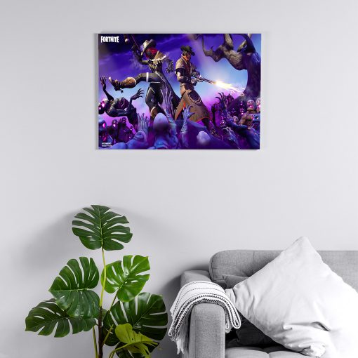 پوستر هومرو مدل فلزی طرح Fortnite کد PS451