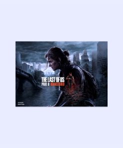 پوستر هومرو مدل فلزی طرح The last of us  کد PS761