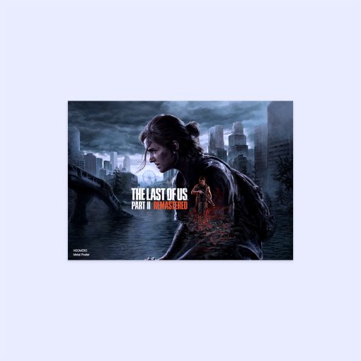 پوستر هومرو مدل فلزی طرح The last of us  کد PS761