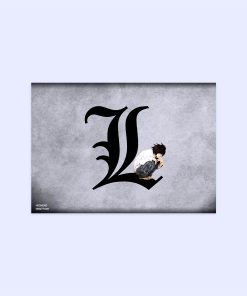 پوستر هومرو مدل فلزی طرح انیمه Death Note کد PS1100