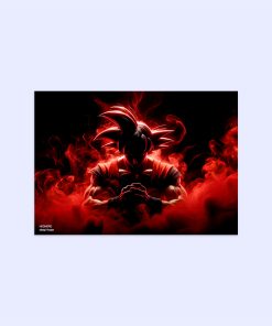 پوستر هومرو مدل فلزی طرح انیمه Dragon Ball کد PS1190