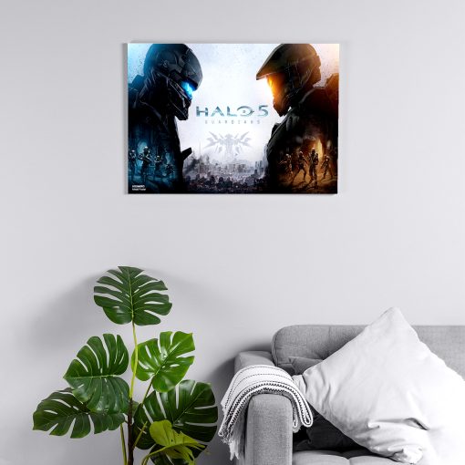 پوستر هومرو مدل فلزی طرح HALO کد PS553