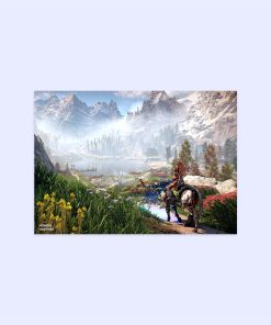 پوستر هومرو مدل فلزی طرح Horizon Zero Down کد PS578