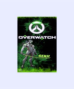 پوستر هومرو مدل فلزی طرح Overwatch کد PS921