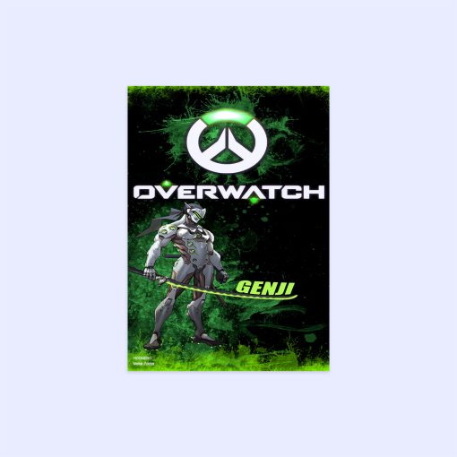 پوستر هومرو مدل فلزی طرح Overwatch کد PS921