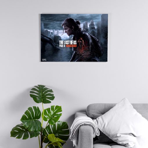 پوستر هومرو مدل فلزی طرح The last of us  کد PS761