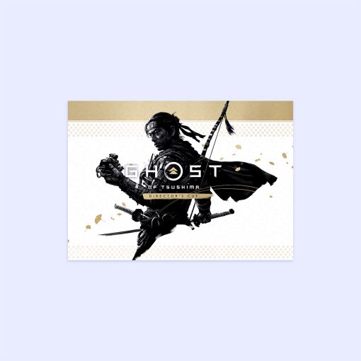 پوستر هومرو مدل فلزی طرح Ghost of tsushima کد PS853