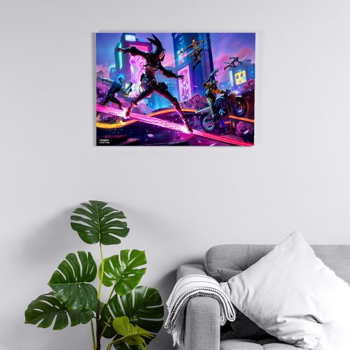 پوستر هومرو مدل فلزی طرح Fortnite کد PS443