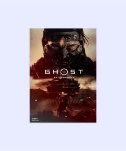 پوستر هومرو مدل فلزی طرح Ghost of tsushima کد PS865