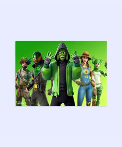 پوستر هومرو مدل فلزی طرح Fortnite کد PS456
