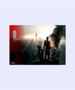 پوستر هومرو مدل فلزی طرح Rainbow six siege کد PS664