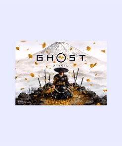 پوستر هومرو مدل فلزی طرح Ghost of tsushima کد PS845