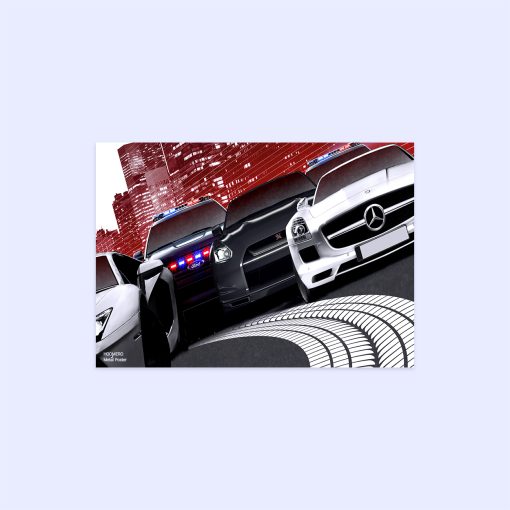 پوستر هومرو مدل فلزی طرح Need for Speed کد PS638
