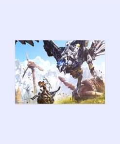 پوستر هومرو مدل فلزی طرح Horizon Zero Down کد PS576