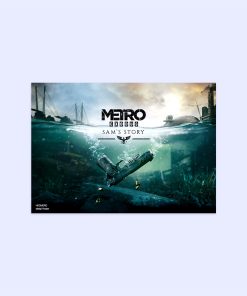 پوستر هومرو مدل فلزی طرح Metro کد PS602