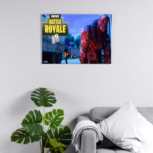 پوستر هومرو مدل فلزی طرح Fortnite کد PS449