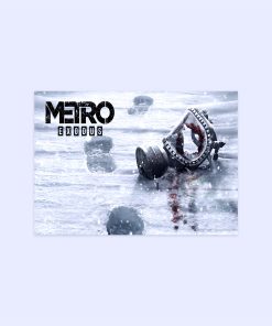 پوستر هومرو مدل فلزی طرح Metro کد PS599