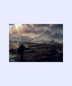 پوستر هومرو مدل فلزی طرح Shadow of War کد PS739