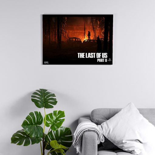 پوستر هومرو مدل فلزی طرح The last of us  کد PS773