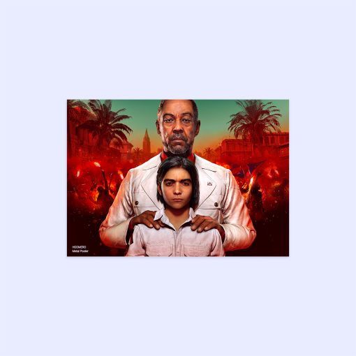 پوستر هومرو مدل فلزی طرح Far Cry کد PS422