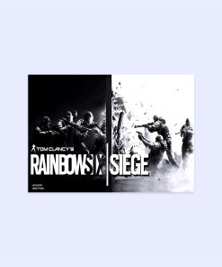 پوستر هومرو مدل فلزی طرح Rainbow six siege کد PS676