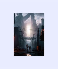 پوستر هومرو مدل فلزی طرح The last of us  کد PS778