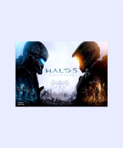 پوستر هومرو مدل فلزی طرح HALO کد PS553