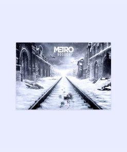 پوستر هومرو مدل فلزی طرح Metro کد PS598