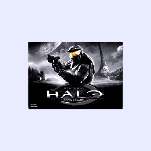 پوستر هومرو مدل فلزی طرح HALO کد PS544