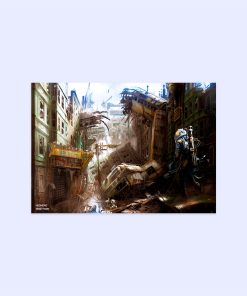 پوستر هومرو مدل فلزی طرح Fallout کد PS412