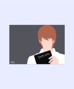 پوستر هومرو مدل فلزی طرح انیمه Death Note کد PS1105
