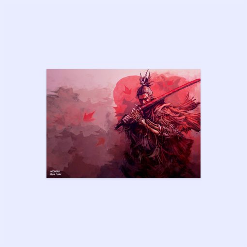 پوستر هومرو مدل فلزی طرح Sekiro کد PS962