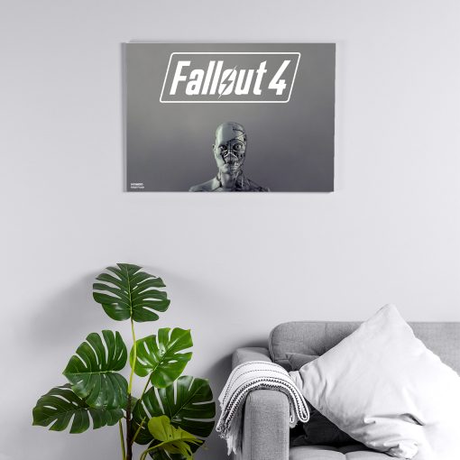 پوستر هومرو مدل فلزی طرح Fallout کد PS402