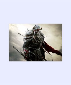 پوستر هومرو مدل فلزی طرح Skyrim کد PS752