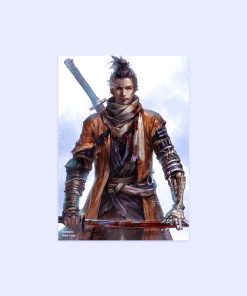 پوستر هومرو مدل فلزی طرح Sekiro کد PS977