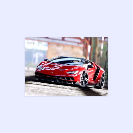 پوستر هومرو مدل فلزی طرح Forza Horizon کد PS476