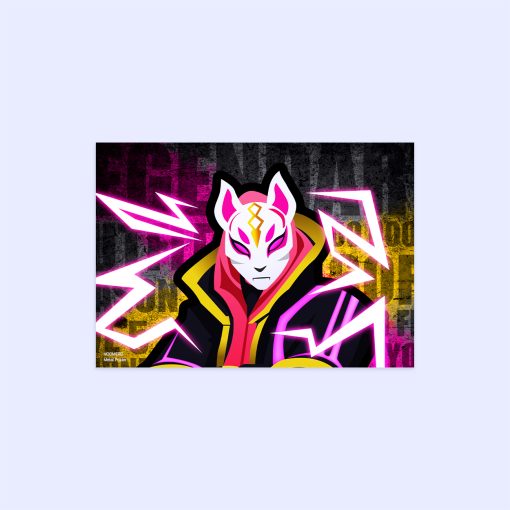 پوستر هومرو مدل فلزی طرح Fortnite کد PS453
