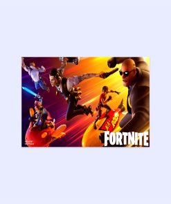 پوستر هومرو مدل فلزی طرح Fortnite کد PS469