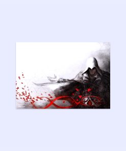 پوستر هومرو مدل فلزی طرح بازی اساسین کرید کد PS206