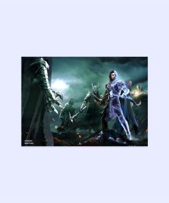 پوستر هومرو مدل فلزی طرح Shadow of War کد PS733
