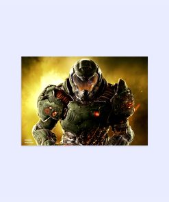 پوستر هومرو مدل فلزی طرح DOOM کد PS329