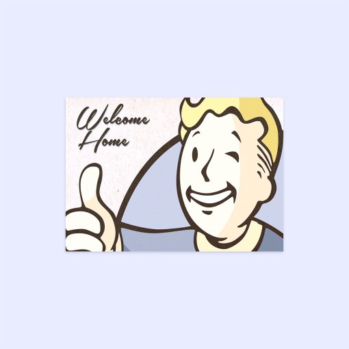 پوستر هومرو مدل فلزی طرح Fallout کد PS411