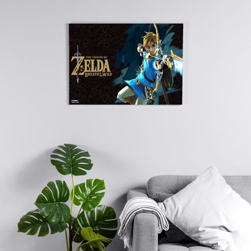 پوستر هومرو مدل فلزی طرح Zelda کد PS795