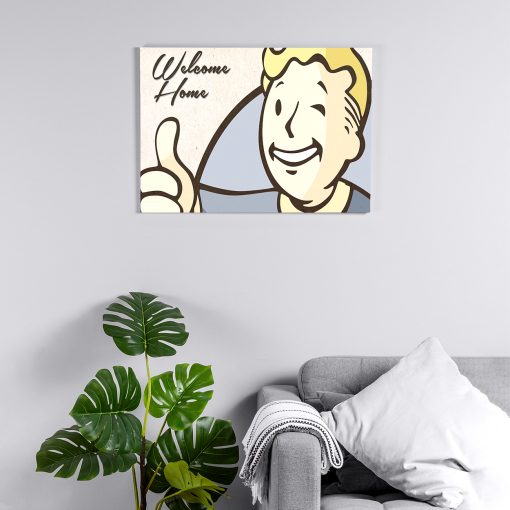 پوستر هومرو مدل فلزی طرح Fallout کد PS411
