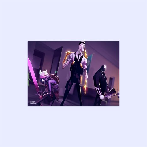 پوستر هومرو مدل فلزی طرح Fortnite کد PS467