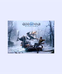 پوستر هومرو مدل فلزی طرح God of War کد PS483