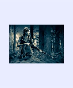 پوستر هومرو مدل فلزی طرح The last of us  کد PS765