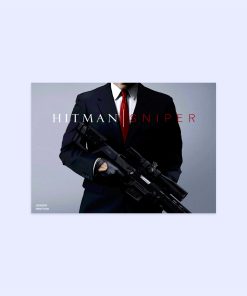 پوستر هومرو مدل فلزی طرح Hitman کد PS572